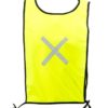 Dromex SA19‑L Reflective Maxi Bib Day‑Glow Lime Free Size EN20471