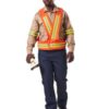 Dromex Arc X Bib 12.4 Cal Arc Flash Orange S‑XL IEC NFPA ASTM EN