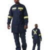Dromex DW-ARCDC Arc Dust Coat 15 CAL Navy Blue S‑5XL NFPA 2112