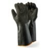 Dromex H2‑40 Rubber Glove Rough Palm Black/Orange L EN388