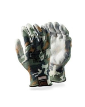 Dromex Cut5 Camouflaged PU coated Safety Gloves (TaeKi5)