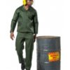 Dromex DW‑ACID Conti Suit Acid‑Resistant Olive Green 30‑44 SANS‑Compliant