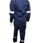 Dromex D59 Navy Blue Flame Acid Pants With Reflective SABS Marked