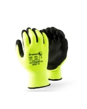 Miizu 400 Thermal, Hi Viz, Winter Gloves – temperatures up to -50 degrees Celsius