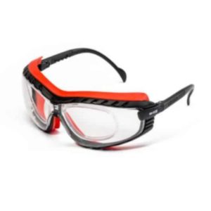 Dromex Spectacle/Goggle Combination Spoggle, Clear, Anti Mist