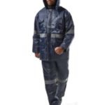 Storm Polar Navy Blue Jackets – 300D Oxford Polyester Outer, Quilted Lining, Heavy Duty Zip