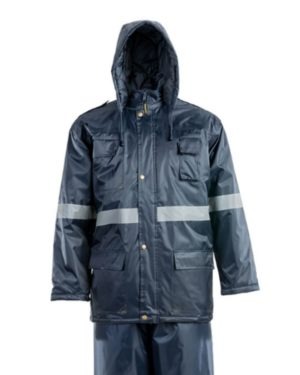 Storm Polar Navy Blue Jackets – 300D Oxford Polyester Outer, Quilted Lining, Heavy Duty Zip