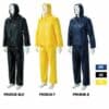 Dromex PRSRUB Rain Suit Ventilated Navy Blue S‑4XL PVC