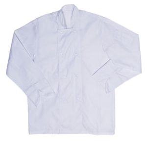 Long Sleeve Chef Jacket Double Breasted L/S – 80/20 Polycotton