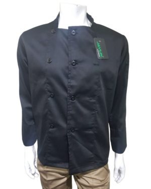 Long Sleeve Chef Jacket Double Breasted L/S – 80/20 Polycotton