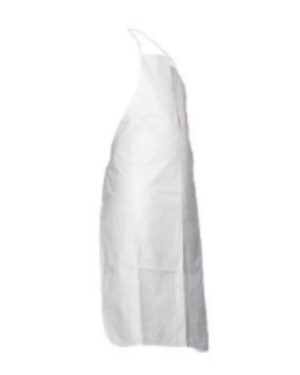 Dupont Tyvek 500 Apron Pa30L0 – Shin Length, Neck And Waist Ties, White Moq 50 – Request Availability