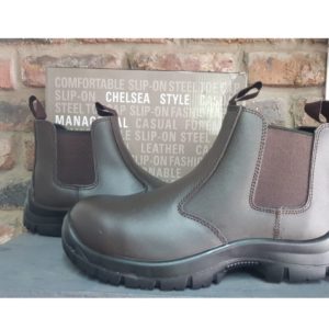 Dot Chelsea Boots – Black Safety Boot Or Brown MOQ 50