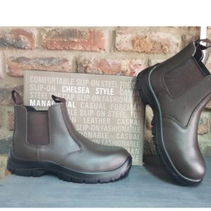 Dot Chelsea Boots – Black Safety Boot Or Brown MOQ 50