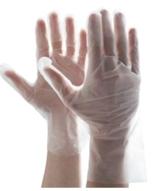 Tpe Clear Examination, Powder Free, Box Of 200 Gloves –  Food Safety Gloves