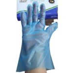 Tpe Blue Examination, Powder Free, Box Of 200 Gloves – Food Safety Gloves