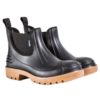 Wayne F1506 Chelsea Ankle Boots Steel Toe Black/Toffee UK6-12 EN20345