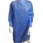 Aami Level 2, Isolation Reinforced Gown 50Gsm, Blue Sans 53795:2015 Approved