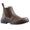 Sisi Sydney Chelsea Safety Boot Steel Toe Black/Brown UK3-8 SANS 20345