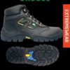 Bova Drogue Extreme Slip Safety Boot Black UK4‑13 Eskom Spec