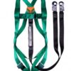 Bova Standard Harness: Double Leg Lanyard With Snap Hooks- Non-Belted