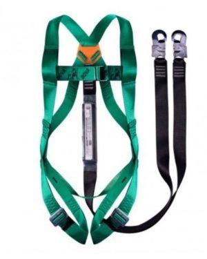 Bova Standard Harness: Double Leg Lanyard With Snap Hooks- Non-Belted