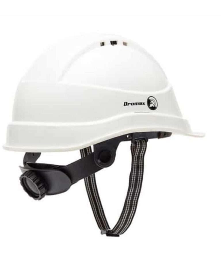 Dromex Hard Hat with chin strap ZDI Safety PPE & Uniforms
