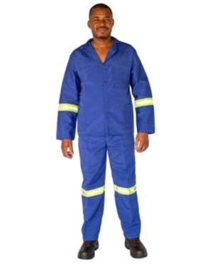 Vulcan Econo Polycotton Conti-Suit With Reflective