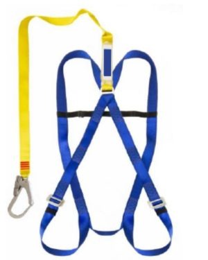 Basic Harness SC1- Energy absorbing Lanyard with 1 Scaffold hook
