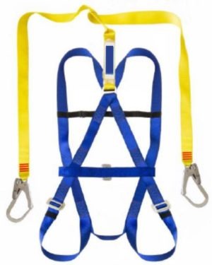 Belt Harness SC2- Energy absorbing Lanyard with 2 Scaffold hooks