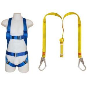 Belt Harness SC2- (45mm chest) – Energy absorbing lanyard with 2 Scaffold hooks