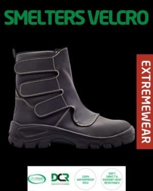 Bova 42006 Smelters Velcro – Extreme Wear Heat-resistant Safety Boot