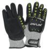 Javlin Cut 5 Impact Glove With TPU Protection On Fingers, Impact Pad, Neoprene Cuff And Velcro Closure