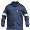 Dromex D59 Navy Blue Flame Acid Jacket With Reflective SABS Marked