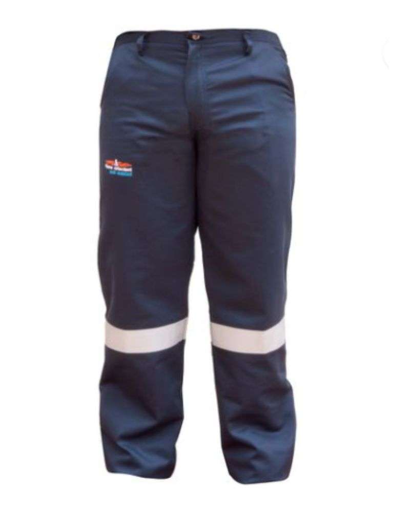 Dromex D59 Navy Blue Flame Acid Pants With Reflective SABS Marked - ZDI ...