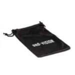 Dromex Black Fabric Pouch, for Lens Cleaning