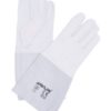 Javlin White Goatskin Vip Leather Glove Superior Quality With 15Cm Leather Cuff