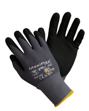 Maxiflex Ultimate Fully Dipped Microfoam Nitrile Coated Glove Ref 34- 876 – General Handling