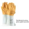 Dromex DG‑OV Over Gloves Leather Yellow S/M‑L/XL EN388/EN407