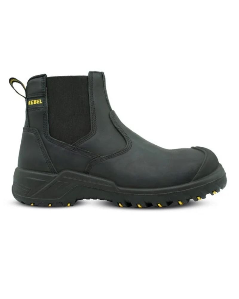 Rebel R-652 Crazy Horse Chelsea Boot - ZDI - Safety PPE & Uniforms ...