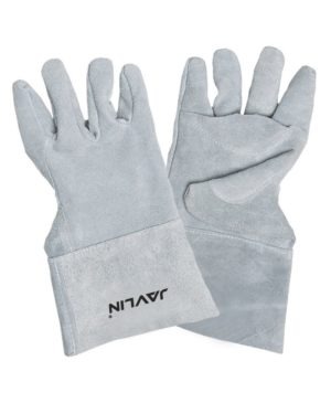 Javlin Superior Quality Chrome Leather Gloves 1.44Mm – 1.66Mm 4″ Cuff 11cm