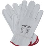Javlin White Goatskin Vip Leather Glove Superior Quality