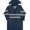 Javlin 6146‑PVC Rain Coat Reflective Navy S‑5XL EN20471