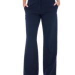 Formal Pants with Back Elastic and pockets