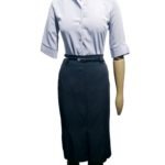 C410 Knee Length Inverted Skirt