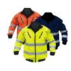 Pioneer V003 Hi‑Vis Bunny Jacket Detachable Orange/Lime S‑4XL ISO20471