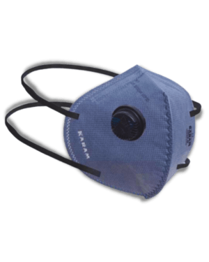 Karam Ffp2V Respiratory Mask – (Disposable & Flat Fold)(Exh alation Valve)