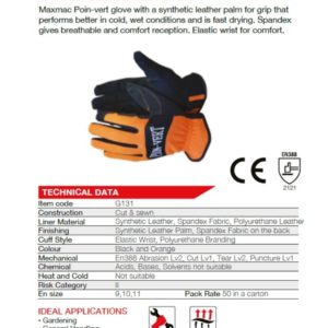 Maxmac Pionvert General Safety Gloves