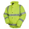 Pioneer Hi‑Vis Parka Jacket Reflective Tape Lime/Navy S‑5XL EN ISO20471