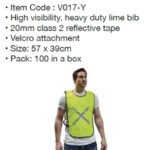 Adjustable Velcro Vest – Government (EPWP) Style
