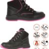 ProFit Scarlet Ladies Safety Boots Black ISO20345